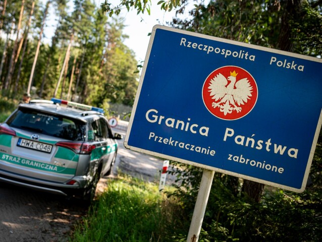 Poľská hranica / Poľsko /