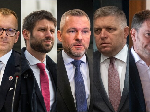 kollár, matovič, pellegrini, šimečka, fico