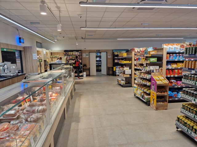 Automatická predajňa COOP s Českom Těšíne.