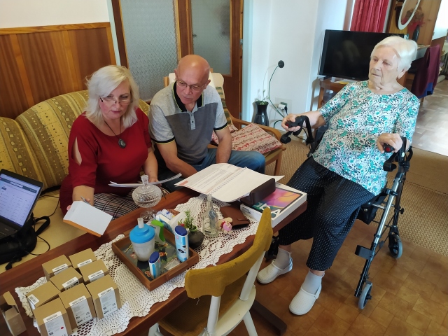 virtuálna asistentka, IDA, sociálna služba, seniorka, Prievidza