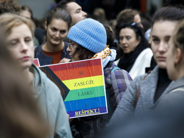 LGBTI, protest, dúhová vlajka