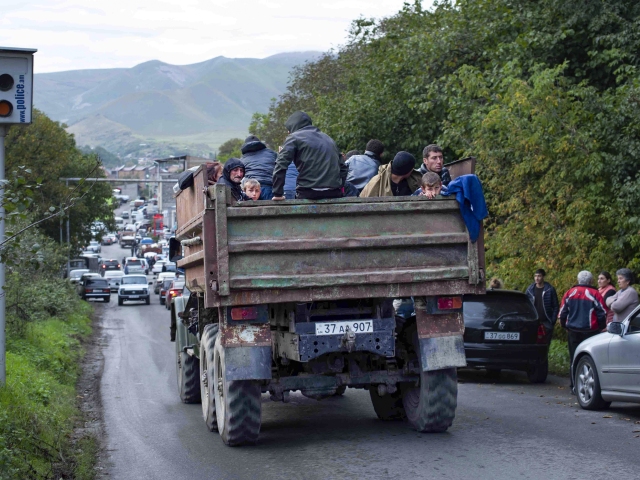 Arménsko Azerbajdžan Náhorný Karabach Operácia Vojenská