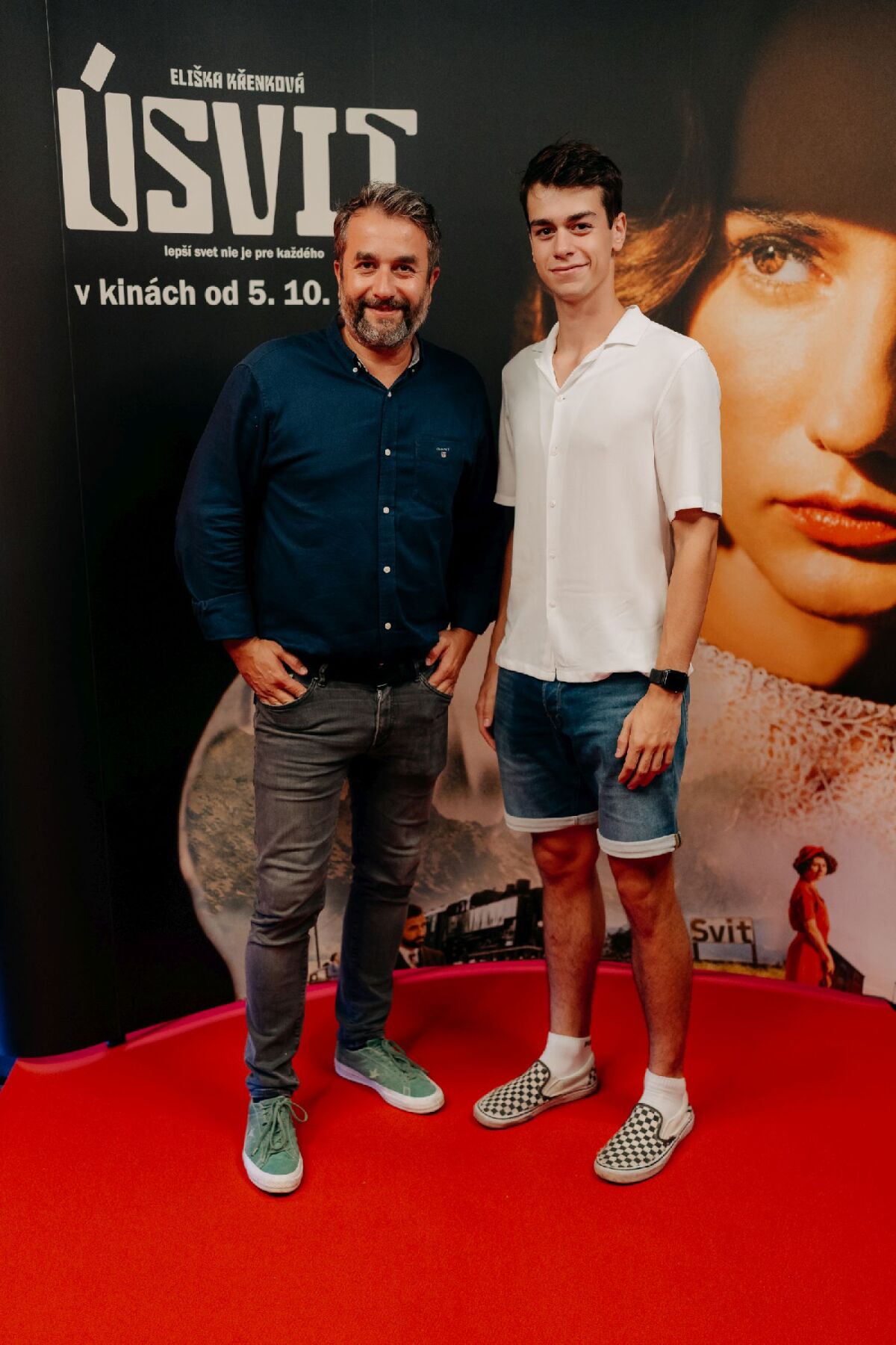 premiera-usvit Vladimir Kobielsky so synom