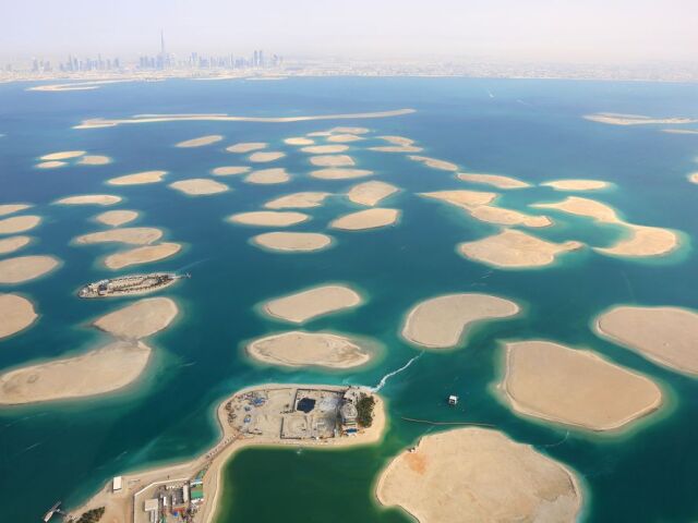 Dubaj, Svetové ostrovy, more, exotika, dovolenka, cestovanie, SAE, Spojené arabské emiráty