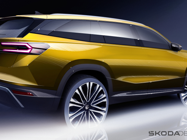 Škoda Kodiaq - skice 2023