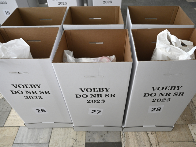 voľby 2023, urny