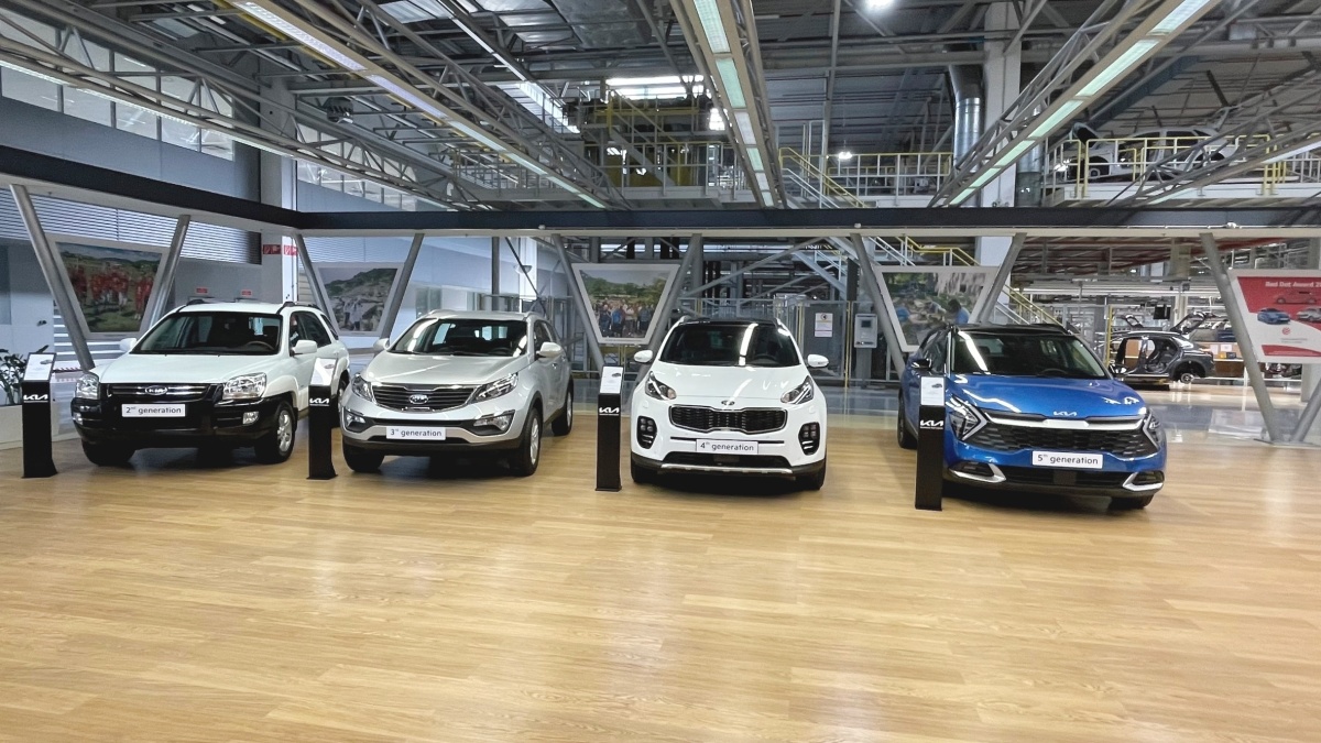 Kia Sportage  - 2. až 5. generácia