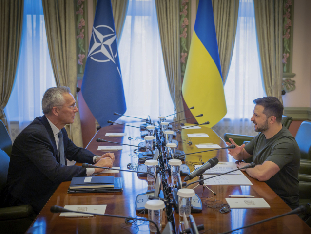 Jens Stoltenberg, NATO, Zelenskyj, vojna na Ukrajine, Kyjev