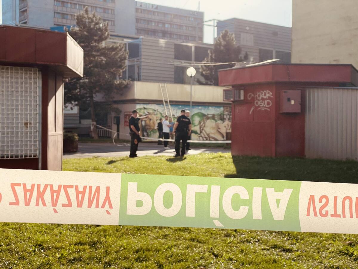Dúbravka / Fedáková ulica / Polícia / Policajná páska /