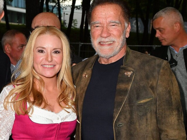 Arnold Schwarzenegger a Heather Milligan