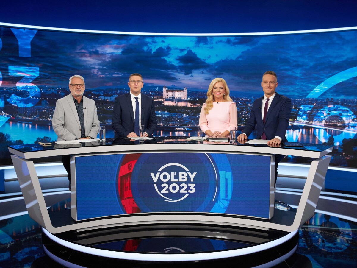 Voľby 2023, volebná noc, TV Markíza