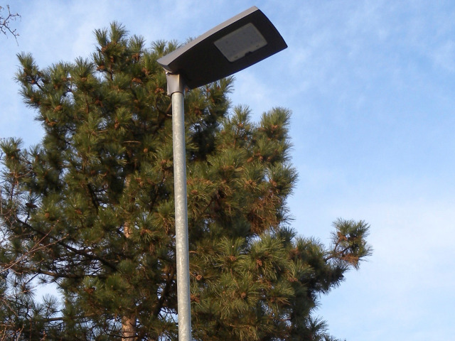 SR Senec osvetlenie mestské LED energie úspory BAX