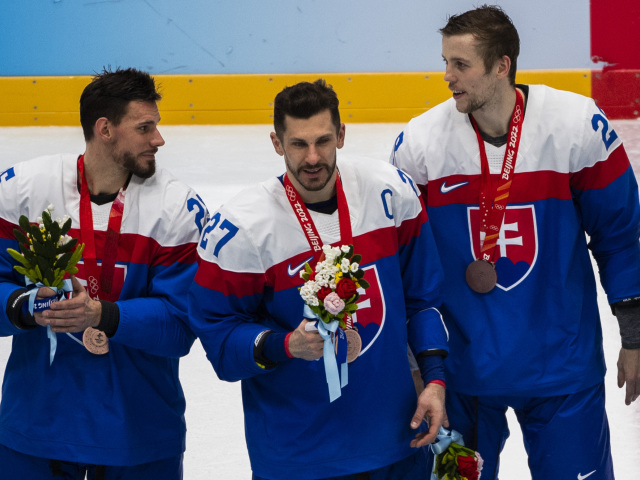 Čína ZOH2022 Peking Hokej o bronz SR Zuzin