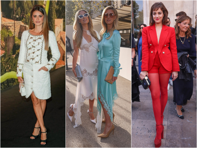 Penelope Cruz, sestry Paris a Nicky Hiltonové a herečka Beatrice Granno