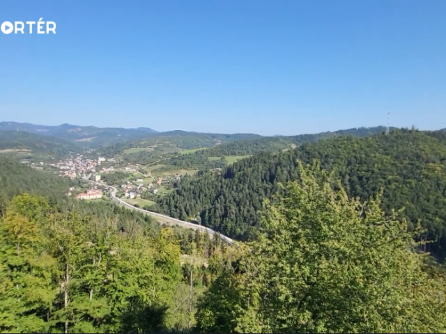 Rozhľadňa Divinka, výhľad, mReportér