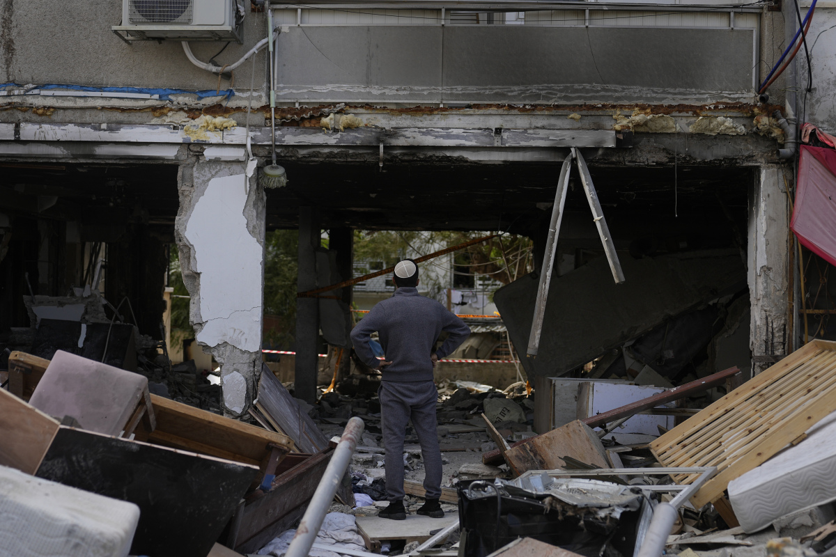 Izrael, útok, Palestína, hamas, bombardovanie, zničená budova