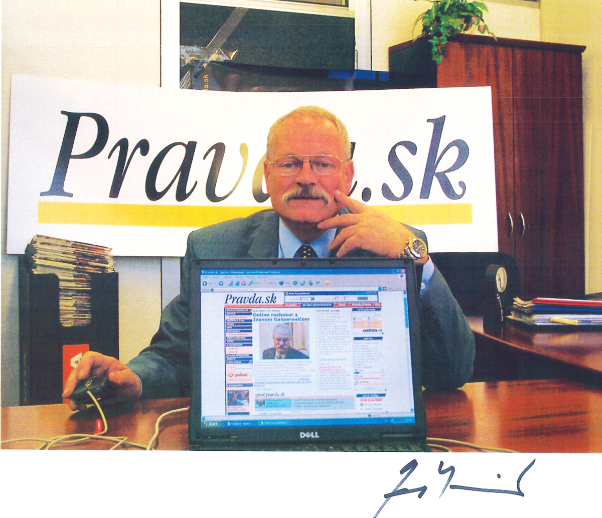 Ivan Gašparovič , online rozhovor
