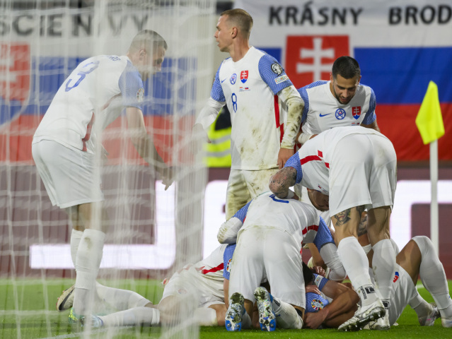 Luxembursko šport futbal ME2024 kval. J-skupina Slovensko