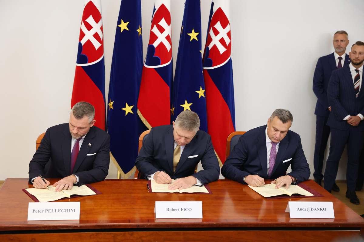 Adnrej Danko, Robert Fico, Peter Pellegrini