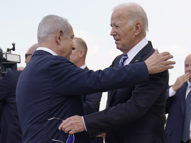Joe Biden, Benjamin Netanjahu, USA, Izrael, Tel Aviv