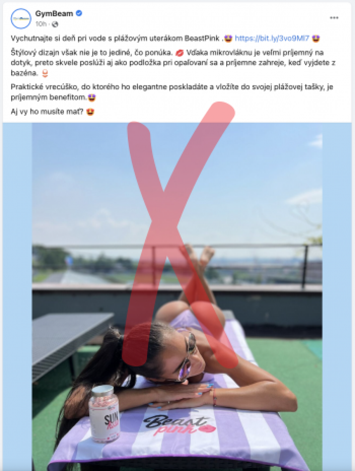 gymbeam, nominácia na sexistický kix