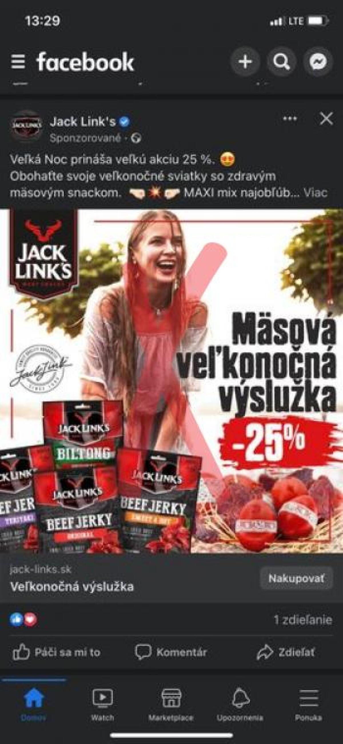 jack links, nominácia na sexistický kix