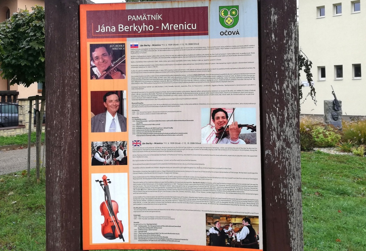 Ján Berky Mrenica, Očová