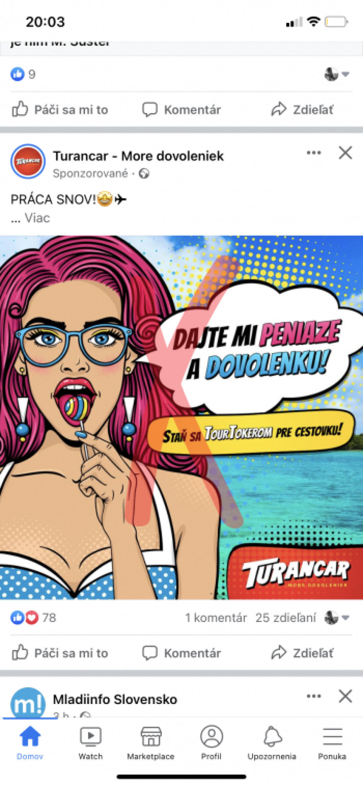 nominácia na sexistický kix