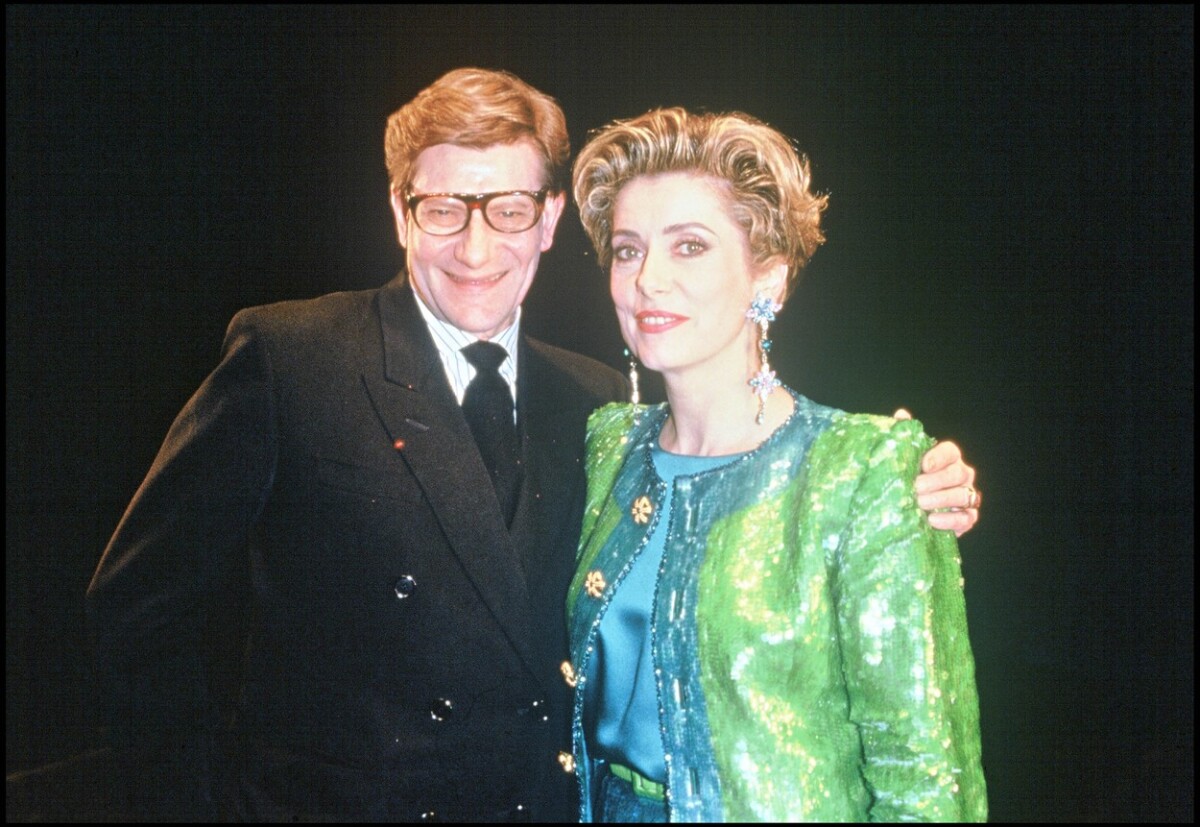Catherine Deneuve a Yves Saint Laurent 