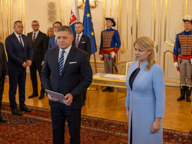 menovanie novej vlády, fico