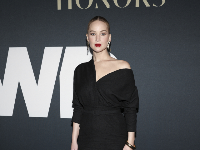 Jennifer Lawrence v kreácii Christian Dior