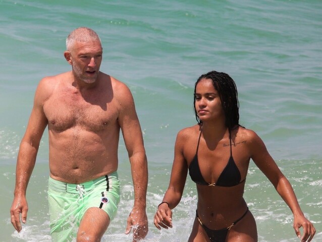 Vincent Cassel a jeho nová láska - modelka Narah Baptista