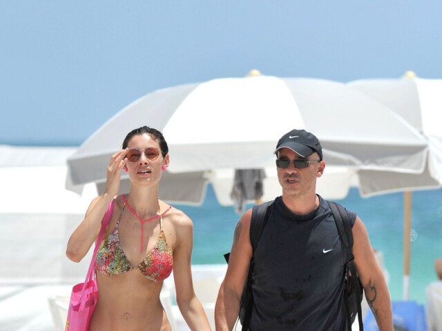 Eros Ramazzotti a jeho manželka Marica Pellegrinelli 