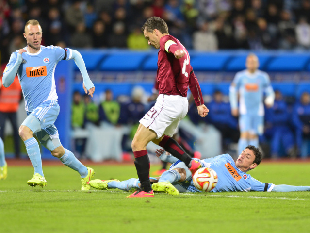 SR futbal EL Slovan Bratislava Sparta Praha BAX