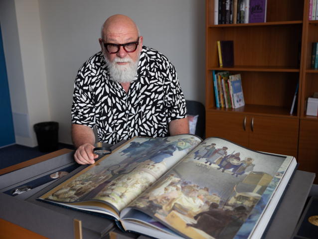 Jan William Drnek, Slovanská epopej, fotograf