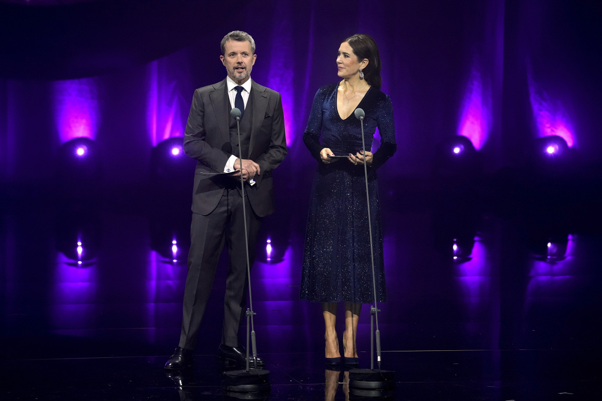 Dánsky korunný princ Frederik a jeho manželka, korunná princezná Mary 