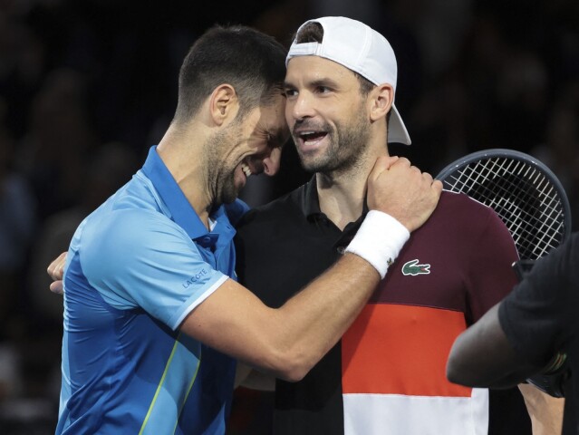 Novak Djokovič Grigor Dimitrov