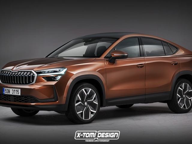 Škoda Kodiaq Coupé - ilustrácia 2023