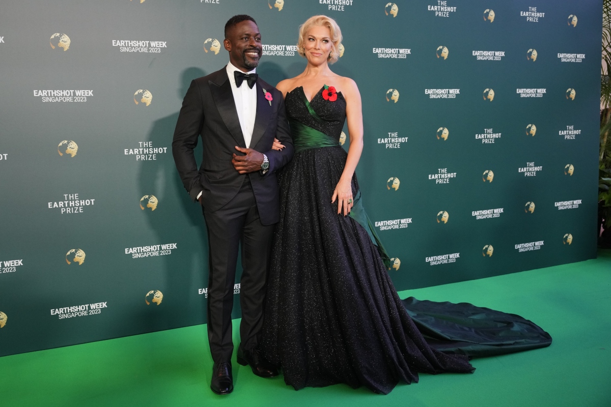 Singapore Prince Hannah Waddingham a americký herec Sterling K. Brown