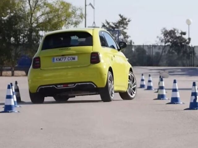 Abarth 500e - losí test