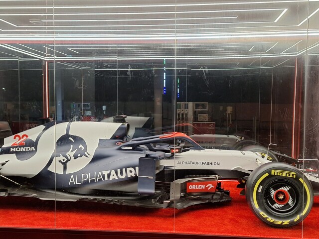 monopost F1, Scuderia Alpha Tauri, mReportér