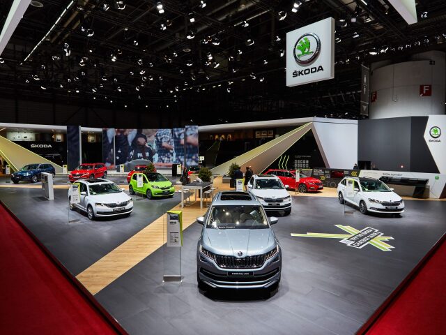 Škoda - expozícia v Ženeve 2018
