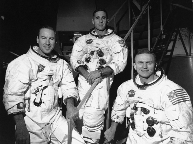 James Lovell, William Anders, Frank Borman