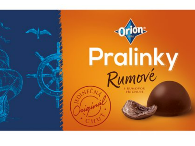 rumove pralinky
