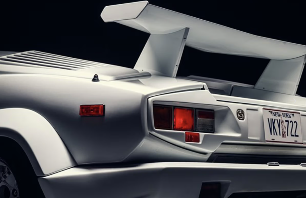 Kultové Lamborghini z Vlka z Wall Street