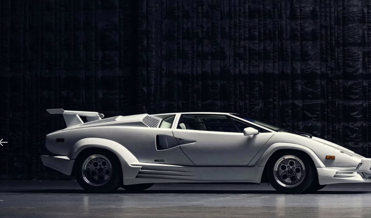 Kultové Lamborghini z Vlka z Wall Street