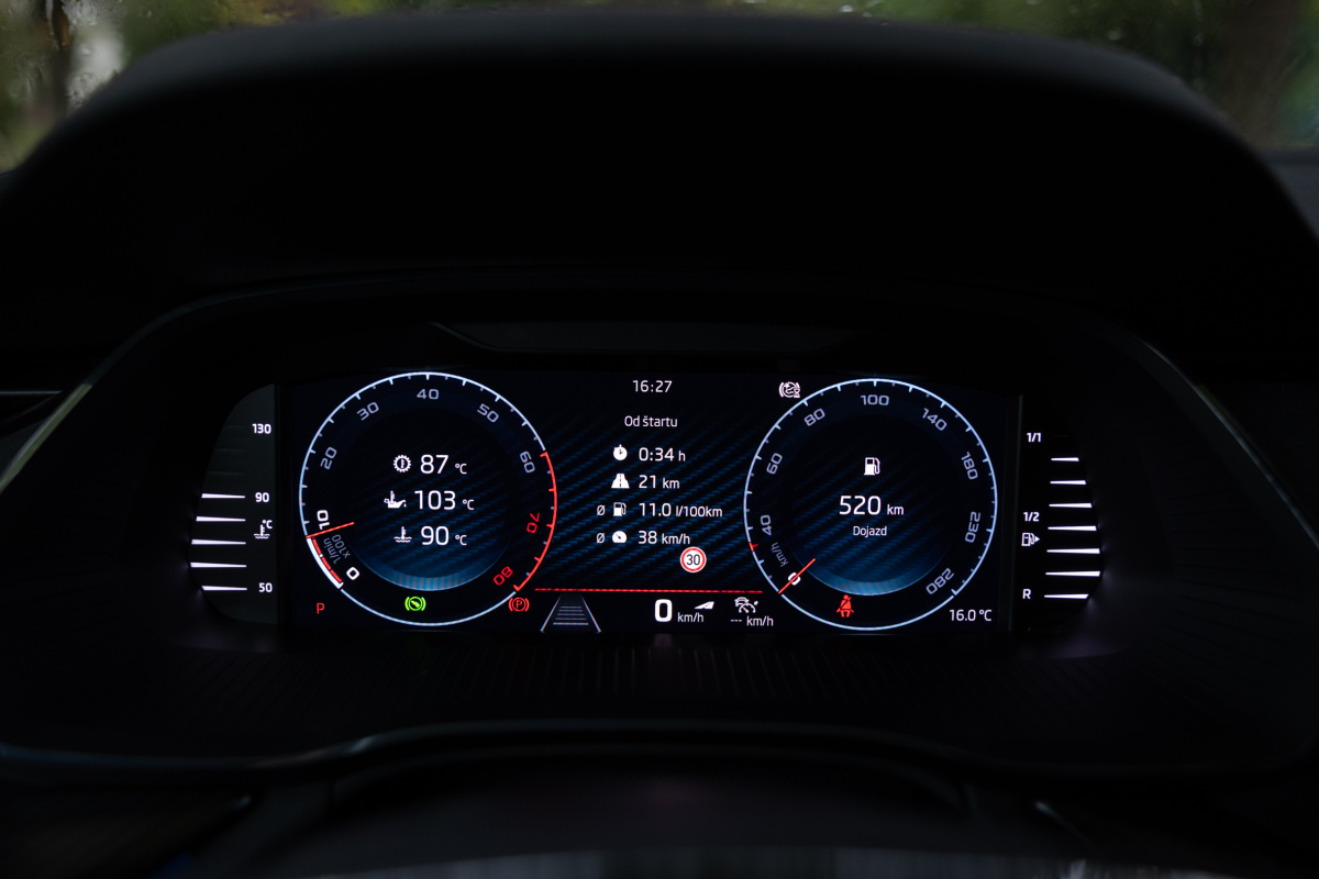 Škoda Octavia 2,0 TSI  RS - test 2025
