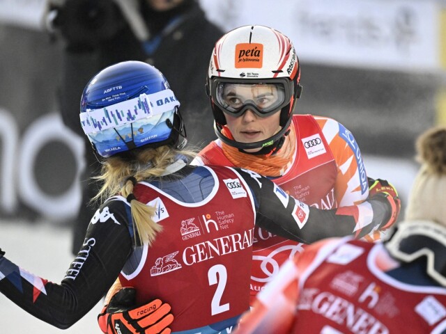 Petra Vlhová Mikaela Shiffrinová