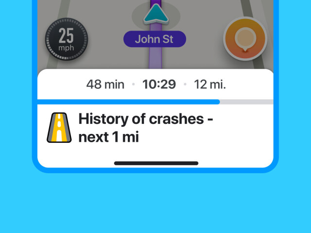 Waze, navigácia