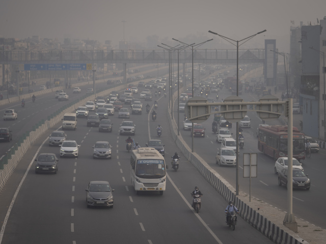 India, smog, znečistenie